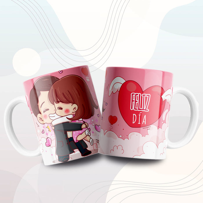 Mug Feliz Día 11 Oz Ref. 70 x 1 Unidad