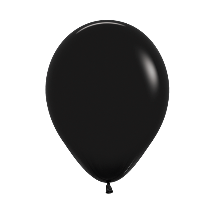 080 Negro Fashion R12 x 12 Globos