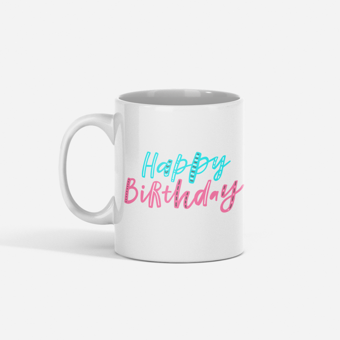 Mug Happy Birthday 11 Oz Ref. 61 x 1 Unidad