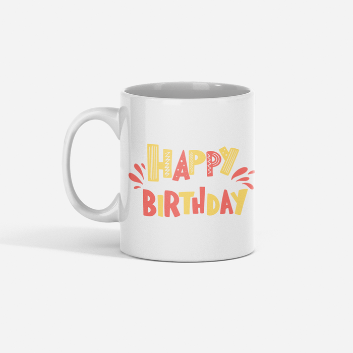 Mug Happy Birthday 11 Oz Ref. 64 x 1 Unidad