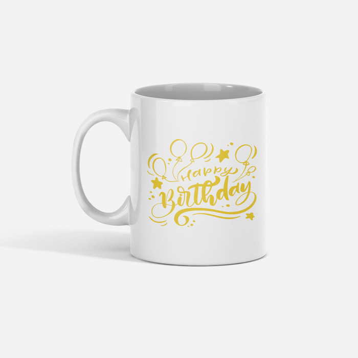 Mug Happy Birthday 11 Oz Ref. 71 x 1 Unidad