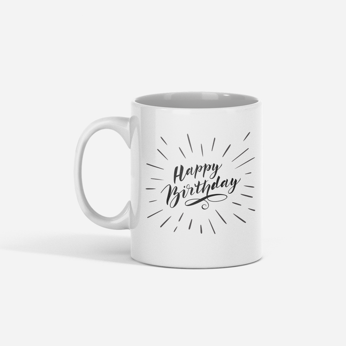 Mug Happy Birthday 11 Oz Ref. 72 x 1 Unidad