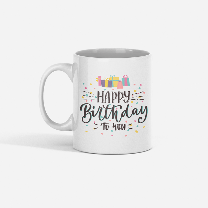 Mug Happy Birthday 11 Oz Ref. 84 x 1 Unidad