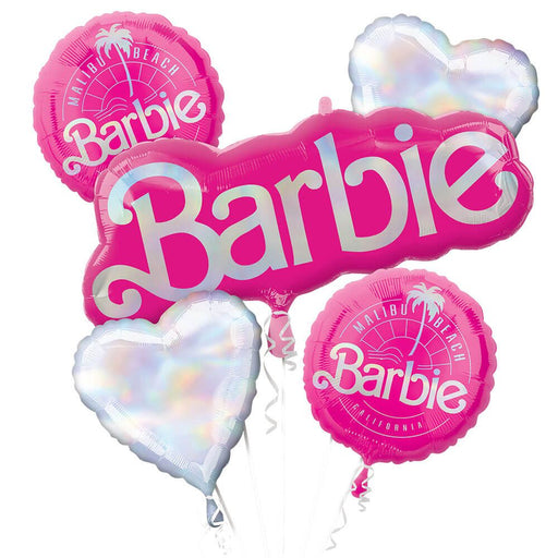 Globos rosa Barbie para decoración de fiesta de nacimiento de niña. Globos  Barbie suministros de fiesta de cumpleaños. – Yaxa Colombia