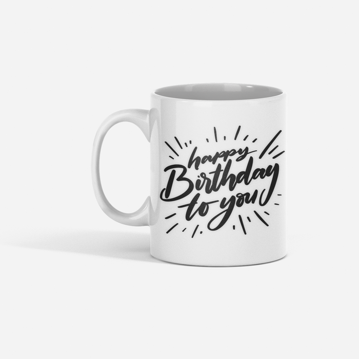 Mug Happy Birthday 11 Oz Ref. 88 x 1 Unidad