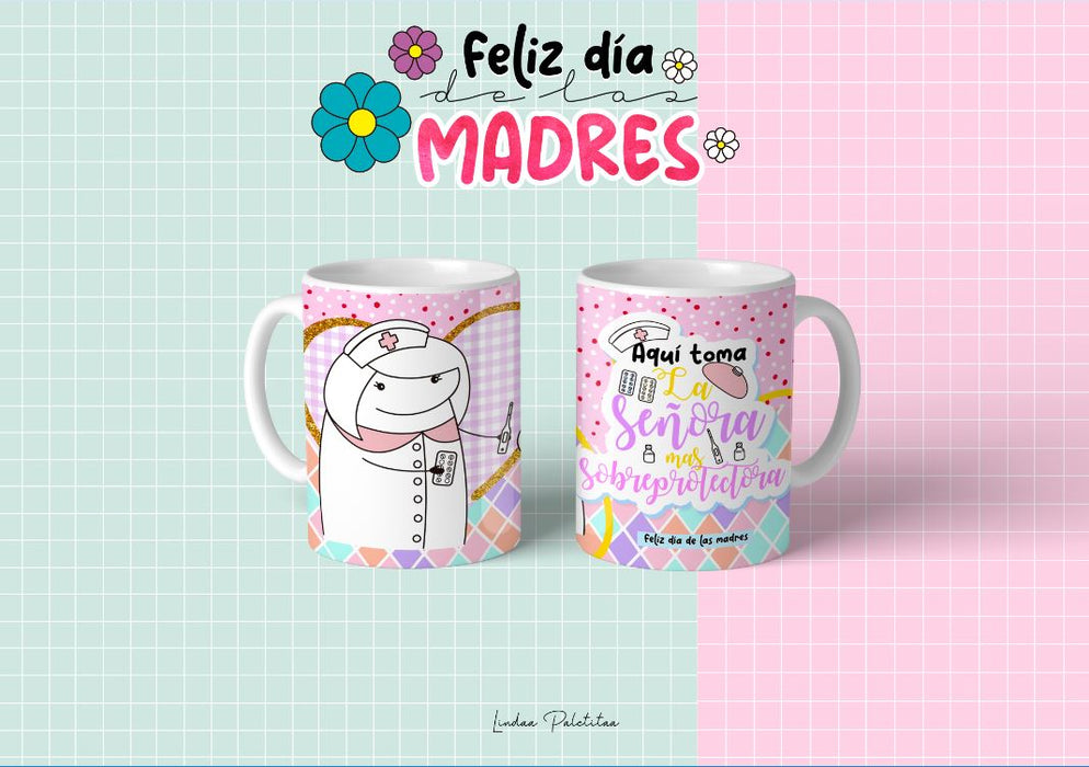 Mug Feliz Dia De La Madre 11 Oz Ref. 38 x 1 Unidad