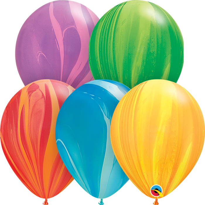 Globos Agata Rainbow 11" x  100 Unidades