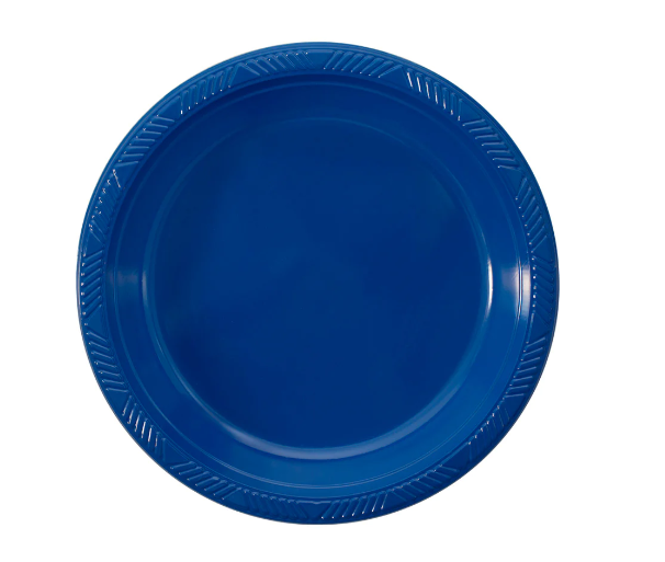 Sempertex Azul Rey Plato Deluxe Grande Azul Rey 22 cm x 10 Unidades Sempertex — BALLOONS ...