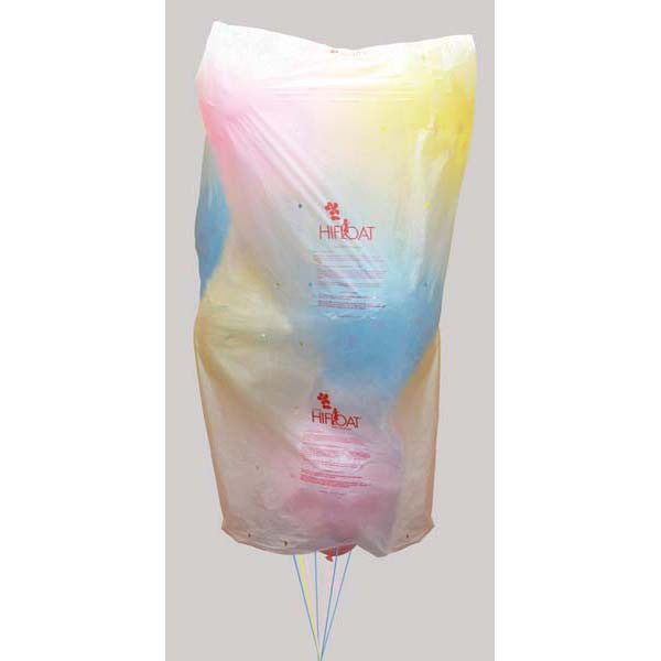 Bolsa plástica para transportar globos inflados  Marca Hifloat paquete x 6