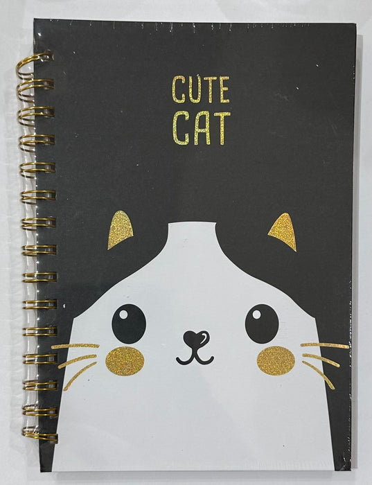 Cuaderno Argollado Gatico Negro X 1