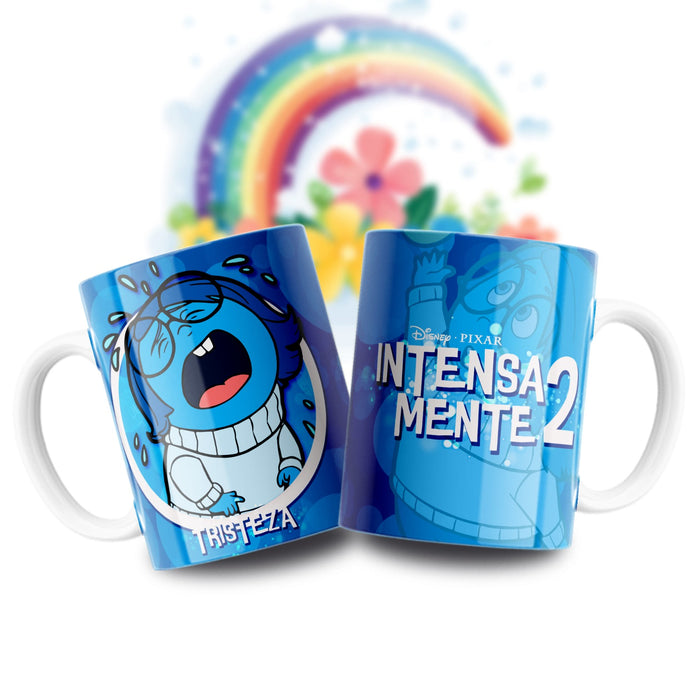 Mug Intensamente 2 Tristeza de 11 Oz Ref. 7 x 1 Unidad