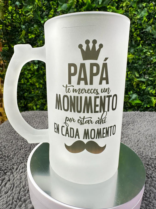 Jarro Cervecero Opalizado Mensaje Padre Ref. 1 x 1 Unidad