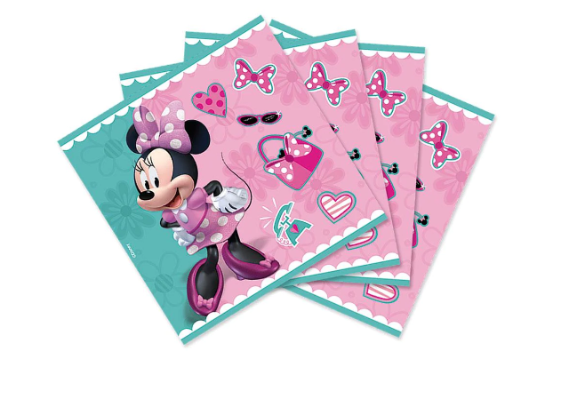 Servilleta Pequeña Minnie Bowtique x16 unidades Sempertex