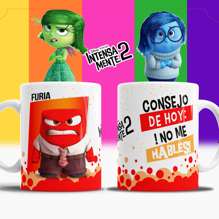 Mug Intensamente 2 Furia de 11 Oz Ref. 14 x 1 Unidad