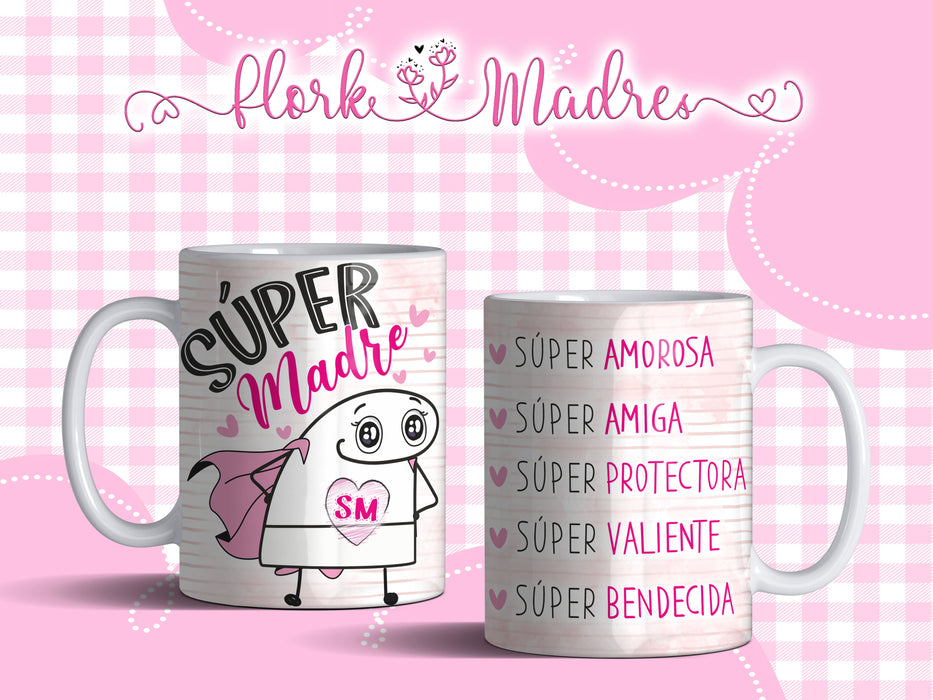 Mug Feliz Dia De La Madre 11 Oz Ref. 1 x 1 Unidad