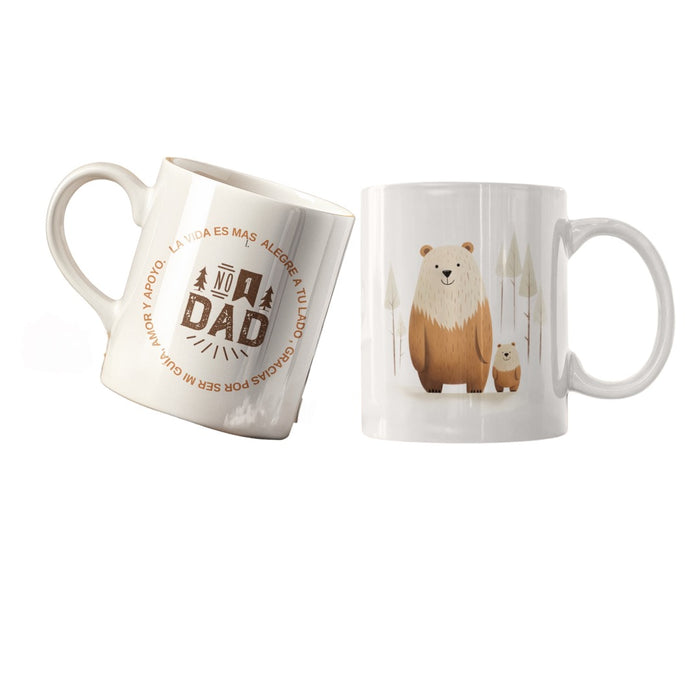 Mug Feliz Dia Padres 11 Oz Surtidos Caja x 36 Unidades