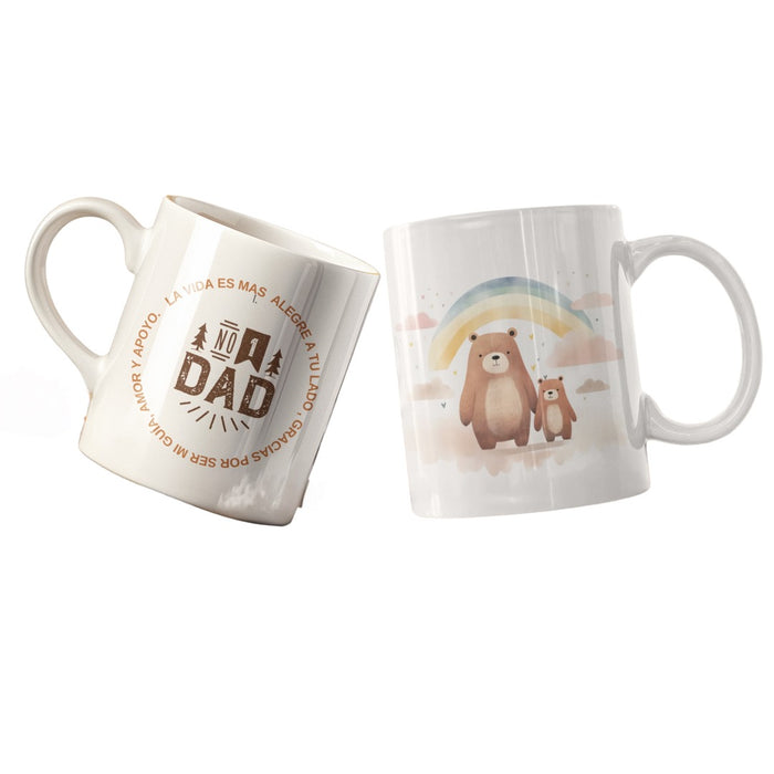 Mug Feliz Dia Padres 11 Oz Surtidos Caja x 36 Unidades