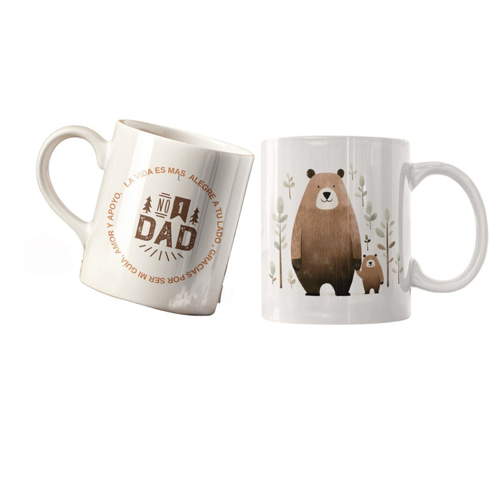 Mug Feliz Dia Padres 11 Oz Ref. 51 x 1 Unidad