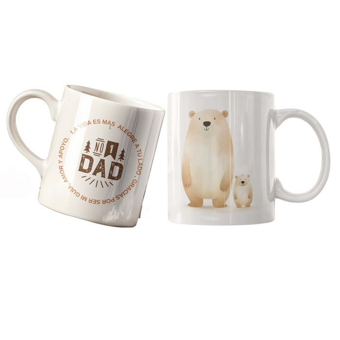 Mug Feliz Dia Padres 11 Oz Ref. 57 x 1 Unidad