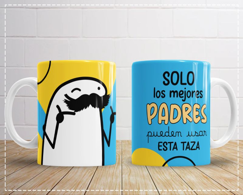 Mug Feliz Dia Padres 11 Oz Ref. 6 x 1 Unidad