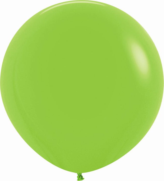 UNIDAD  de Globo Neon R18 Verde X UNIDAD