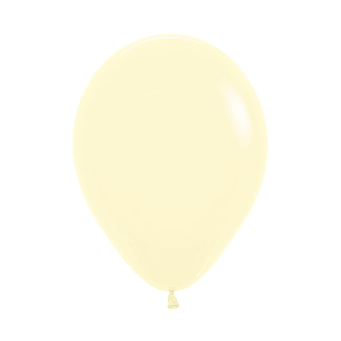 620 Amarillo Pastel Mate R9 x 12 Globos