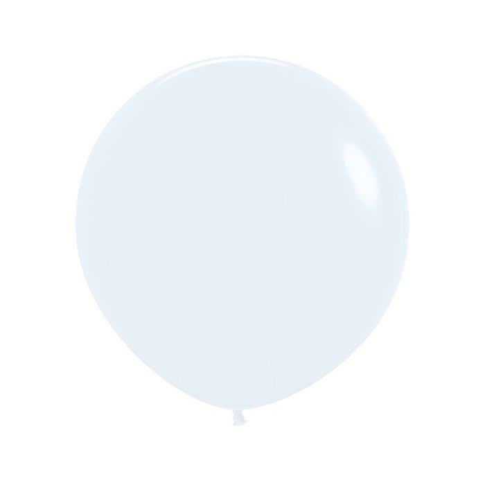 Globo 005 Blanco Fashion R36 x 2 Globos