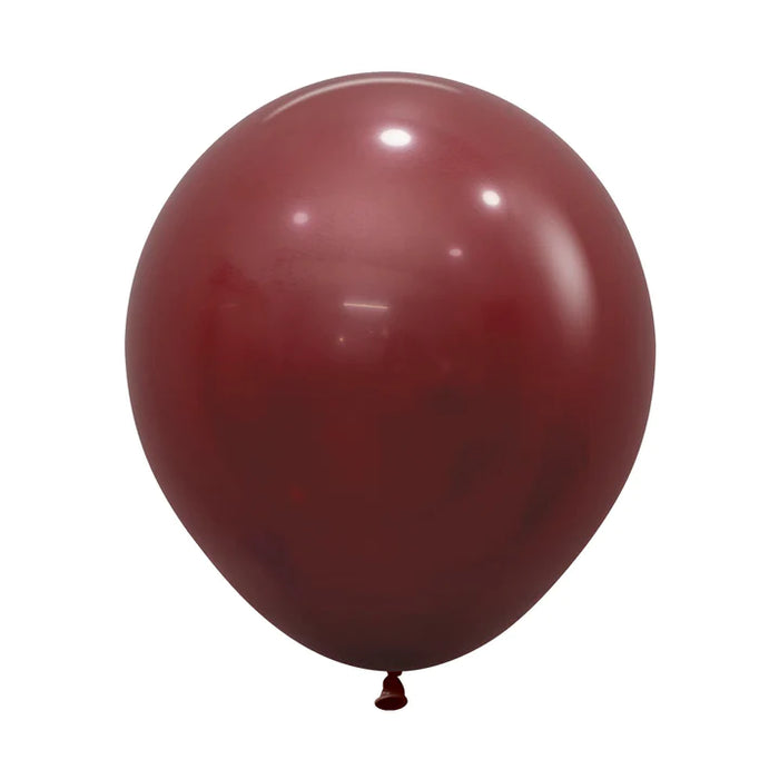 UNIDAD De Globo Merlot Fashion R18 x UNIDAD