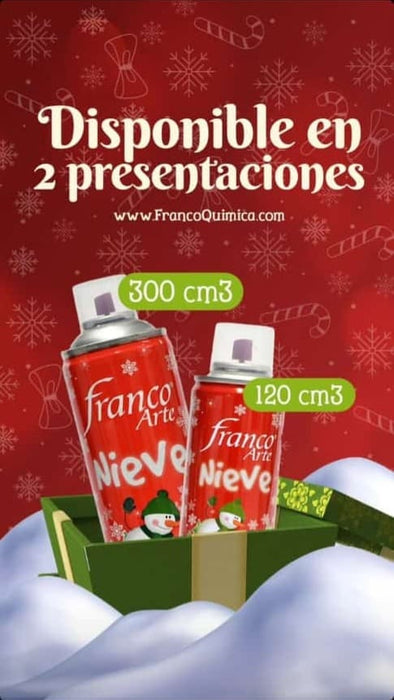 Nieve en Spray X 300 ML Franco Arte