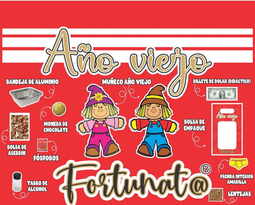 Kit de Año Viejo Fortunato x 1