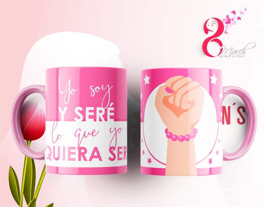 Mug Premium Día de la Mujer 11 Oz Ref. 3 x 1 Unidad