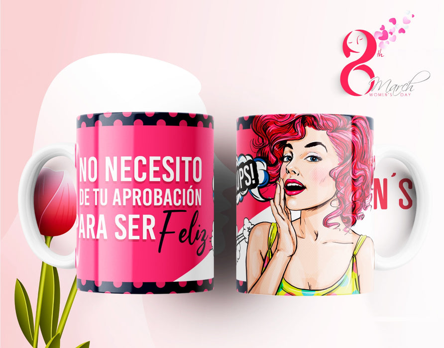 Mug Día de la Mujer 11 Oz Ref. 7 x 1 Unidad