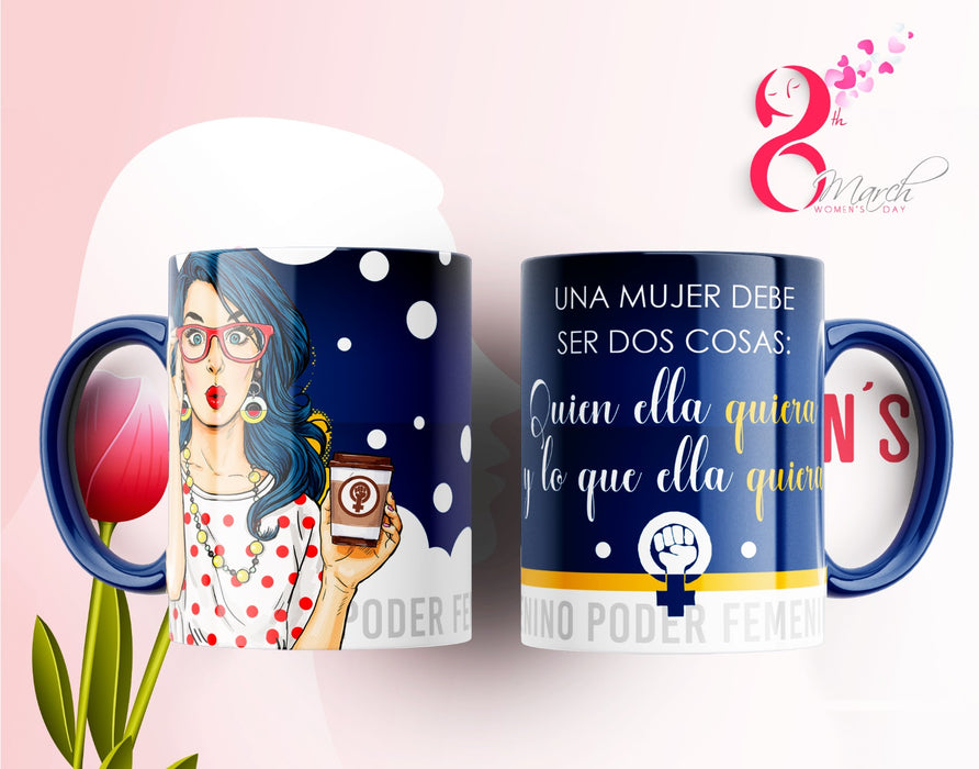 Mug Premium Día de la Mujer 11 Oz Ref. 6 x 1 Unidad