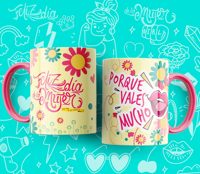 Mug Premium Día de la Mujer 11 Oz Ref. 9 x 1 Unidad