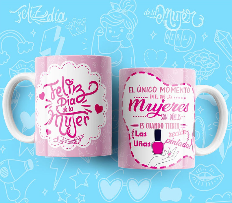 Mug Día de la Mujer 11 Oz Ref. 2 x 1 Unidad