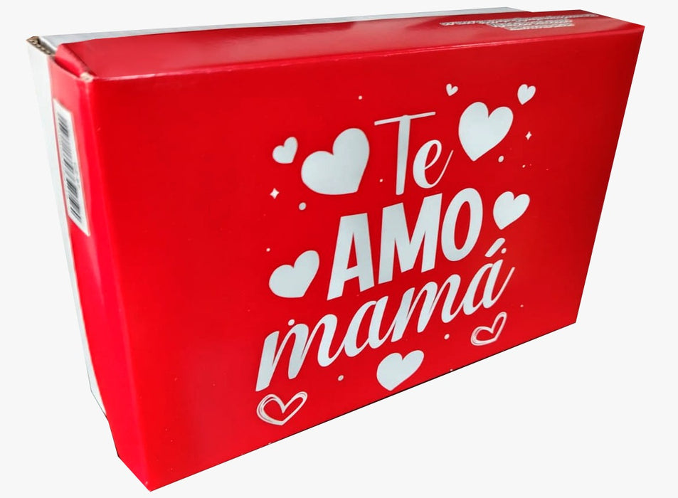 Caja Obsequio Pequeña Te Amo Mama x 1 Unidad