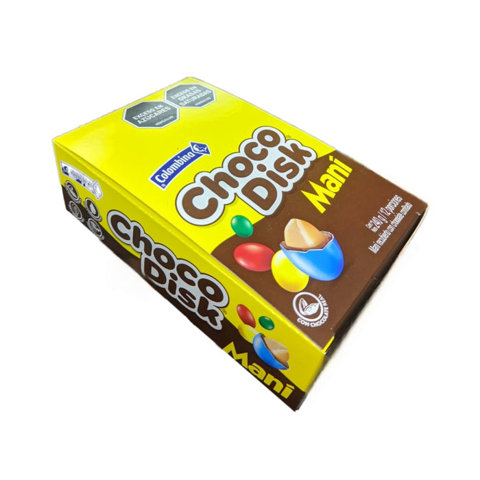 Chocolate CHOCODISK Mani recubierto x 18un