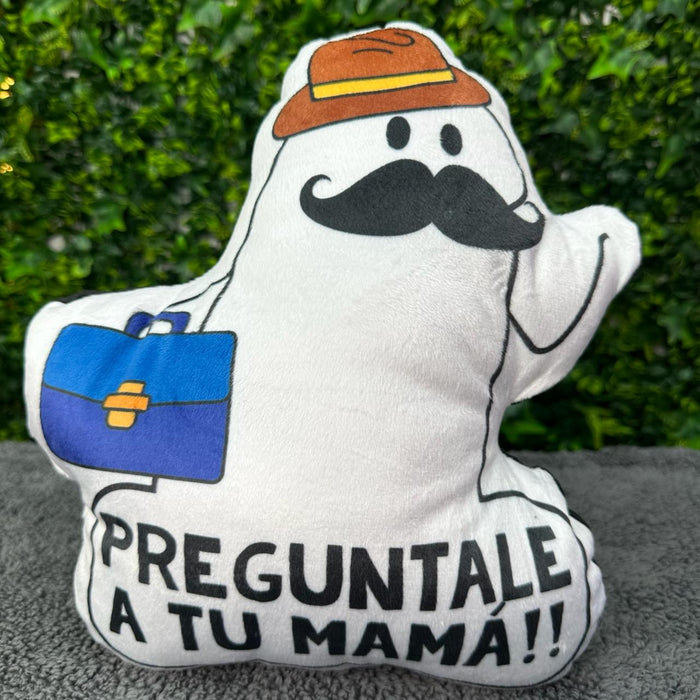 Cojin Mediano de Flork Preguntale a tu Mamá x 1 Unidad