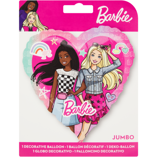 Globo Jumbo Barbie Corazón 28" Anagram