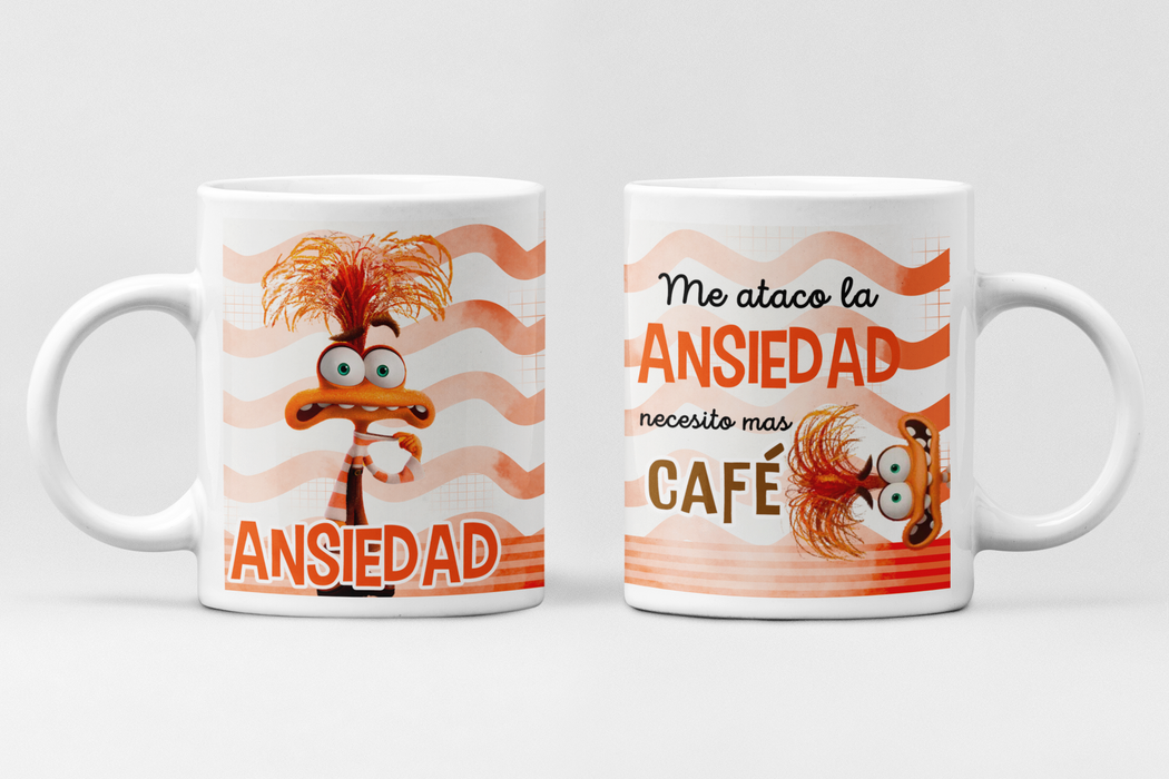 Mug Intensamente 2 Ansiedad de 11 Oz Ref. 66 x 1 Unidad