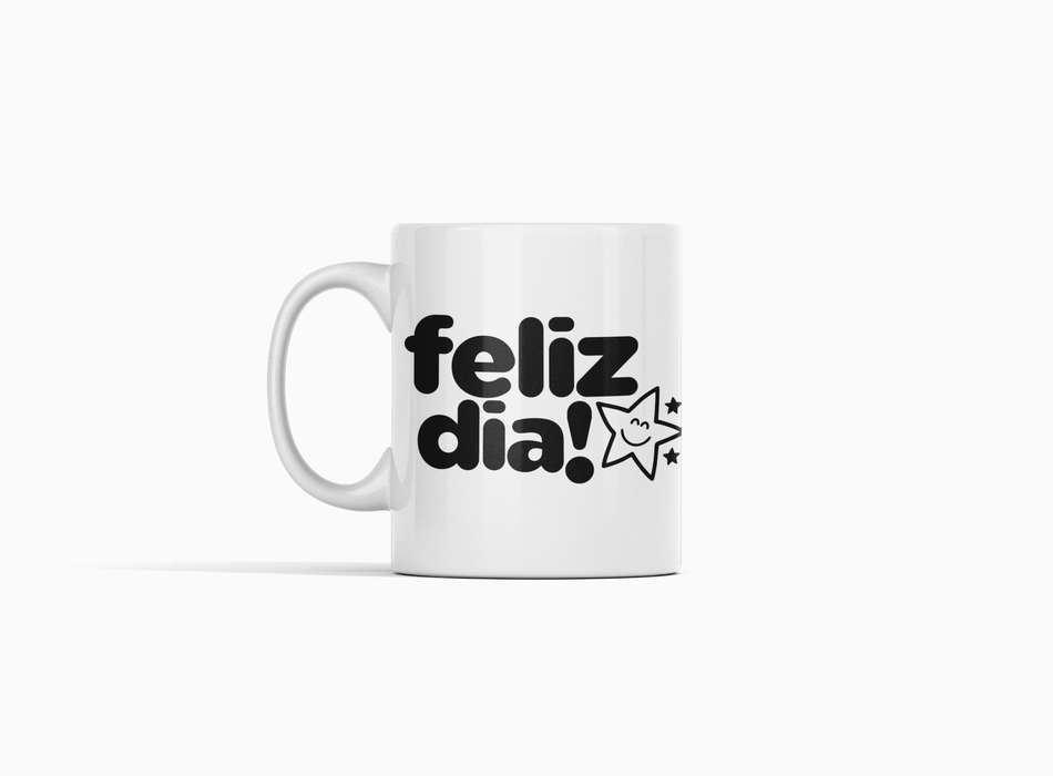 Mug Feliz Día 11 Oz Ref. 3 x 1 Unidad