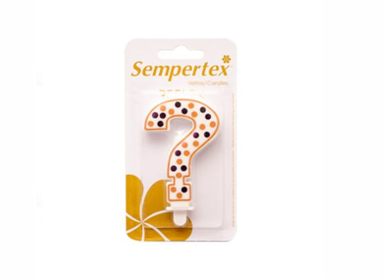 Vela Numerica Polka Deluxe #? Sempertex