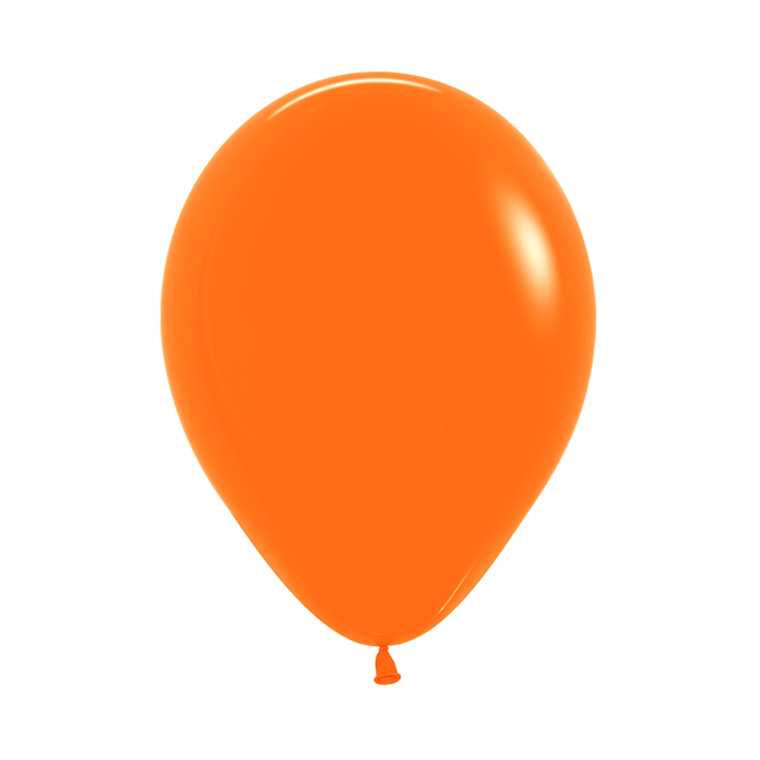 Globo Fashion Surtido Halloween Negro y Naranja R12 x 50