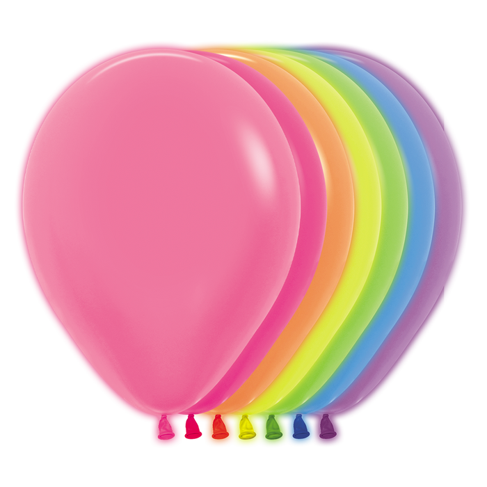 Globos Colores Neón 30cm Sempertex R12-200 (50)✔️ por sólo 7,07 €. Envío en  24h. Tienda Online. . ✓. Artículos de  decoración para Fiestas.