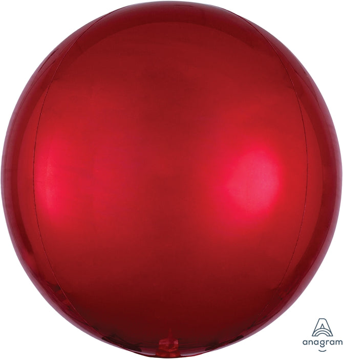 Globo Orbz Rojo 16"