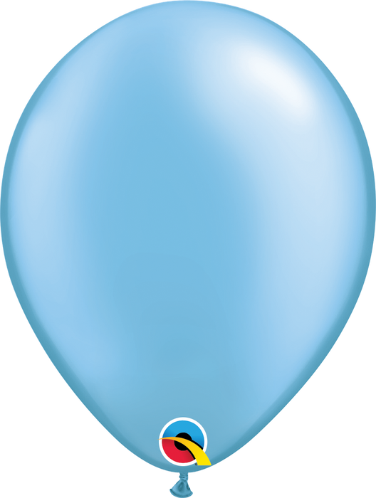 Globo Pearl Azure 11" x Unidad Qualatex