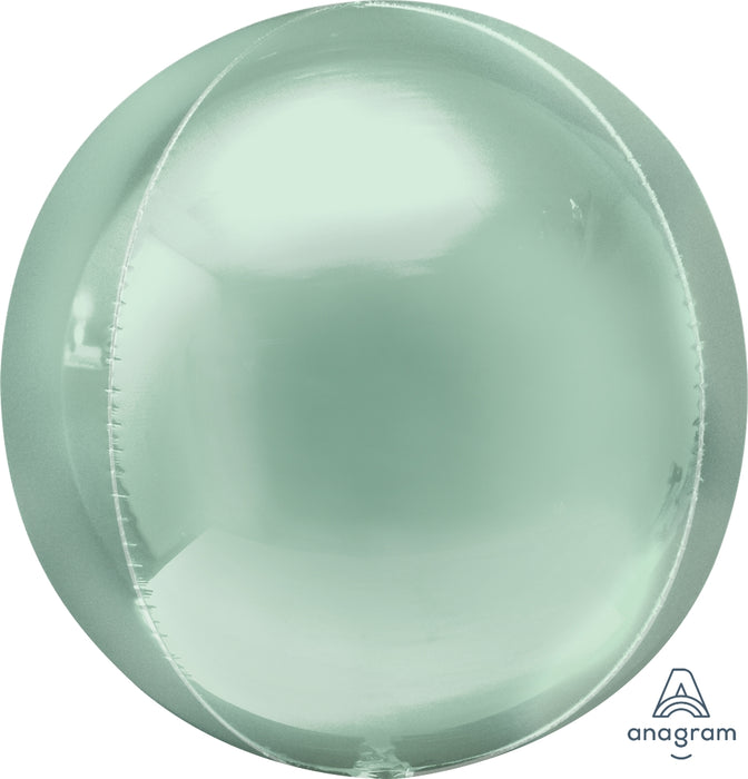 Globo Orbz Verde Menta 16"