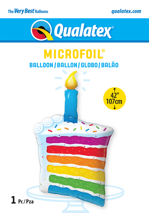 Globo Cake Torta Happy Birthday Qualatex 41"