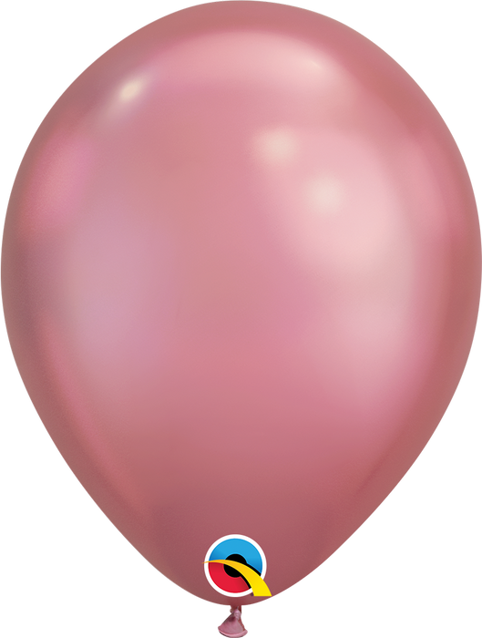 Globo Chrome Qualatex 11" X 100 Malva