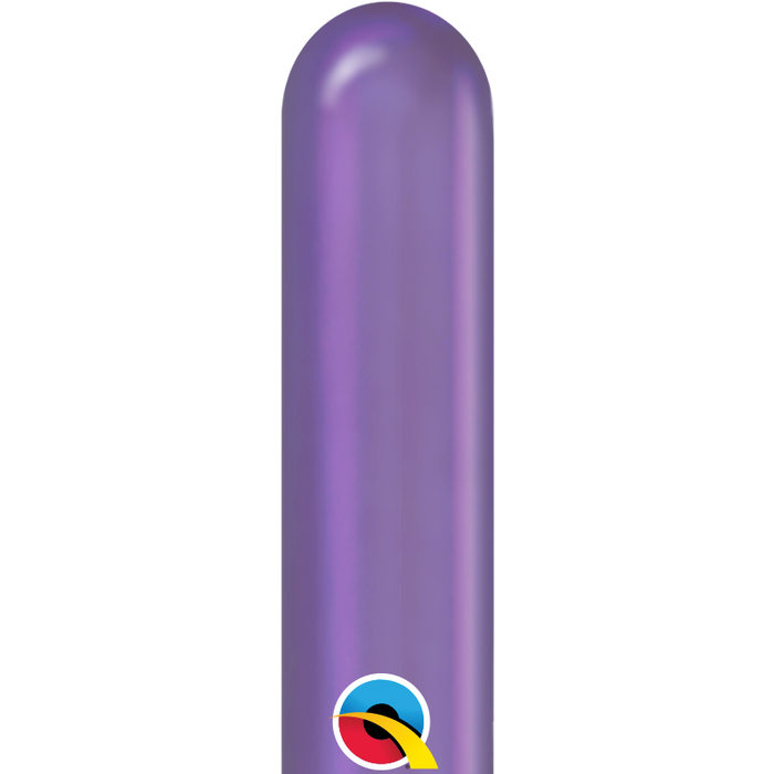 Globo Chrome Qualatex 260Q X 100 Purpura